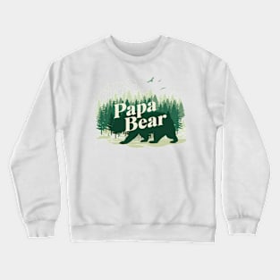 Papa Bear Crewneck Sweatshirt